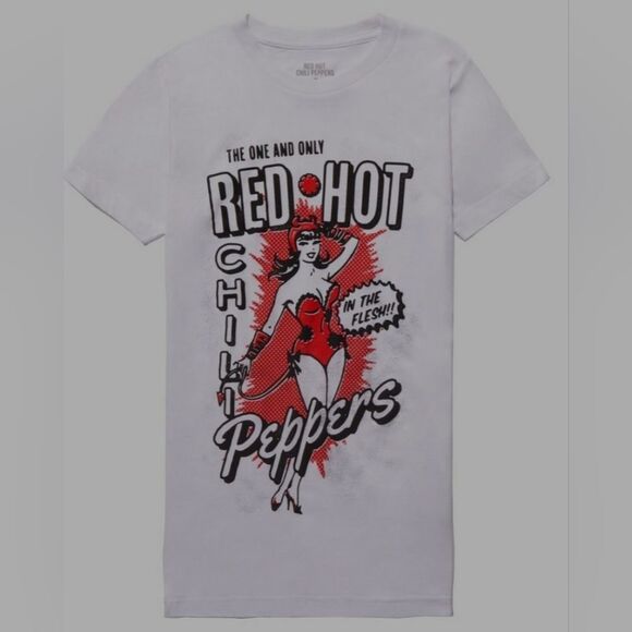 Red Hot Chili Peppers In The Flesh T-Shirt - Picture 1 of 5